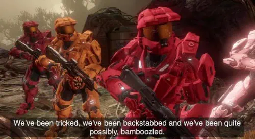 A clip from a comedy sketch about bamboozling people